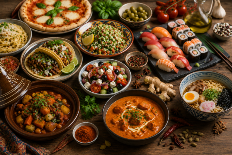Exploring World Cuisines Through Cooking